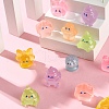 14Pcs 7 Styles Christmas Theme Magic World Luminous Resin Display Decoration FIND-YW0005-81-3