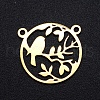 201 Stainless Steel Pendants STAS-S105-JN873-2-1