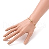 Brass Paperclip Chain Bracelets BJEW-JB05736-3