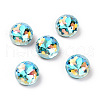 Light AB Style K9 Glass Rhinestone Cabochons RGLA-J036-A-LA-2