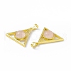 Natural Rose Quartz Pendants G-H283-05A-3