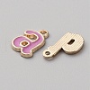 Alloy Enamel Pendants ENAM-CJC0003-60KCG-2