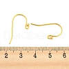 925 Sterling Silver Hoop Earring Findings STER-H107-02G-3
