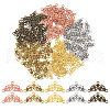 CHGCRAFT 100Pcs 5 Colors Tibetan Style Alloy Chandelier Component Links FIND-CA0009-80-1