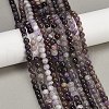 Natural Amethyst Beads Strands G-F591-25-6mm-1