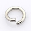 304 Stainless Steel Open Jump Rings STAS-E066-08-8mm-1