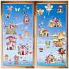 16 Sheets 8 Styles PVC Waterproof Wall Stickers DIY-WH0345-160-1