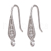 Anti-Tarnish Rhodium Plated 925 Sterling Silver X-STER-L054-16P-4