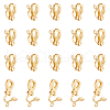 Unicraftale 20Pcs 304 Stainless Steel Clip-on Earring Findings STAS-UN0058-60-1