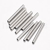 304 Stainless Steel Tube Beads X-STAS-G071-33P-1