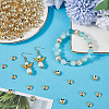 SUNNYCLUE 500PCS CCB Plastic Bead Caps CCB-SC0001-05G-4