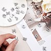 SUNNYCLUE Eco-Friendly Zinc Alloy Slide Charms ALRI-SC0001-07P-4