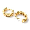 Brass Hollow Hoop Earrings EJEW-M236-01G-G-2