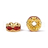 Brass Grade A Rhinestone Beads RSB028NF-08G-2