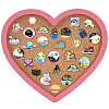 Wall Jewelry Display Cork Tray AJEW-WH0348-466A-1