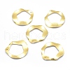 Brass Pendants KK-P155-15G-NR-1