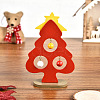 Christmas Tree Wooden Display Decorations WOCR-PW0002-59A-2