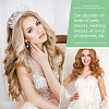 220Pcs 4 Style Glass Rhinestone Cabochons GLAA-FG0001-12-6