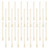 Unicraftale 30Pcs Brass Curb Chains Extender KK-UN0001-78-1
