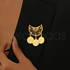 Bohemian Geometric Half Round Pins KC3009-4