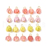 4Pcs Flower Charms PALLOY-JF03864-01-1