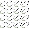 CHGCRAFT 30Pcs Luminous Plastic Zipper Pulls FIND-CA0005-31-1