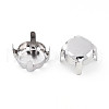 201 Stainless Steel Sew on Prong Settings STAS-T032-01-10mm-P-2