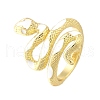 Brass Cuff Rings for Women RJEW-F181-02G-2