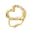 304 Stainless Steel Open Cuff Rings RJEW-Q780-05G-1