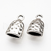 Tibetan Style Alloy Cord Ends TIBE-Q077-28AS-NR-2