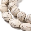 Synthetic Howlite Beads Strands TURQ-F018-03-2