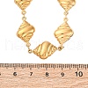 304 Stainless Steel Conch Shell Shape Link Chain Necklaces for Women NJEW-Z080-03G-3