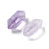 Natural Amethyst Double Terminated Points No Hole G-G012-17-2