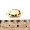 Rectangle Brass Box Clasps KK-P291-48G-01-3