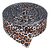 Polyester Leopard Printed Ribbons DIY-WH0632-86-1
