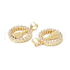 Eco-Friendly Rack Plating Brass Micro Pave Cubic Zirconia Pendants KK-F845-34G-3