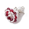 Handmade Seed Beads Pendants PALLOY-MZ00400-03-3