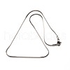 Tarnish Resistant 304 Stainless Steel Herringbone Chain Necklaces NJEW-N0047-08-2