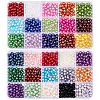 SOFPLATE 1800Pcs 30 Colors Imitation Pearl Acrylic Beads OACR-SP0001-17-1