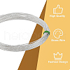 Textured Round Brass Wire CWIR-WH0009-05S-4