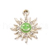 Alloy Enamel Pendants ENAM-P245-01G-04-1