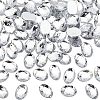 Fingerinspire 250Pcs Imitation Taiwan Acrylic Rhinestone Cabochons GACR-FG0001-08-1