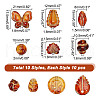 ARRICRAFT 100PCS 10Style Acrylic Bead OACR-AR0001-18-2