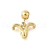 304 Stainless Steel Pendants STAS-H202-01G-03-1