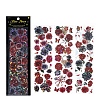 3Pcs 3 Styles PET Stickers AJEW-S040-04B-1