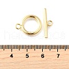Brass Toggle Clasps KK-XCP0002-01G-3