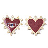 Printed Alloy Pendants X-ENAM-S016-69D-2