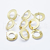 Brass Stud Earring Findings X-KK-G331-23G-NF-1