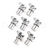 Tibetan Style Alloy Pendants PALLOY-T075-147AS-RS-1