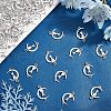 SUPERFINDINGS 150Pcs Tibetan Style Alloy Pendants TIBE-FH0001-16-4
